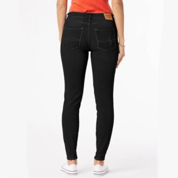 DENIZEN by LEVI’S | mid rise skinny jeans black - Picture 2 of 7